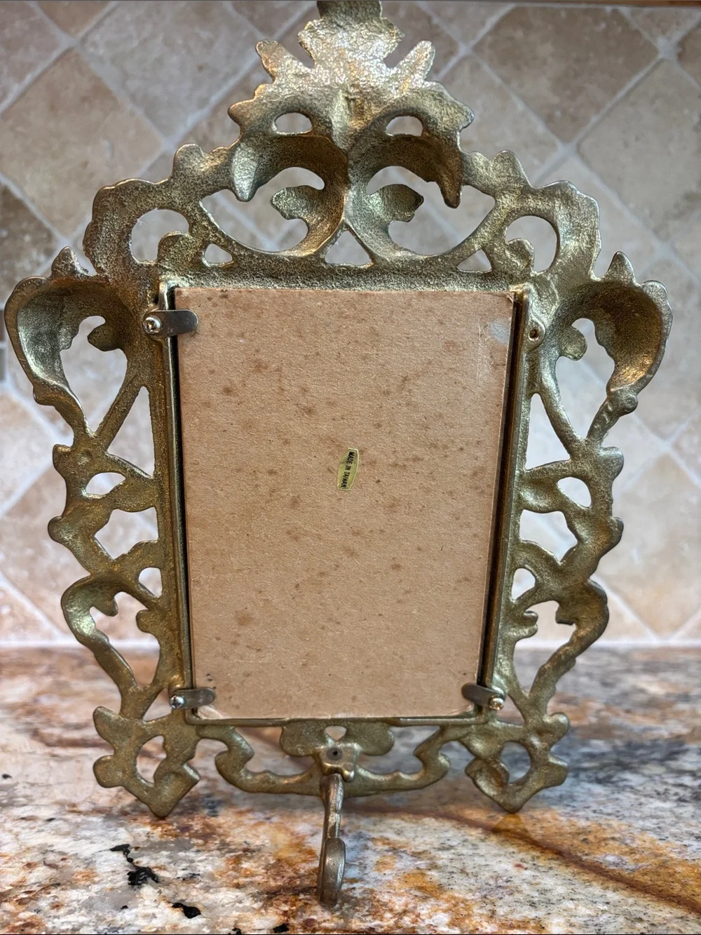 Ornate Gold Tabletop Picture Frame -#2